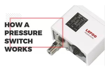 Como funciona um interruptor de pressão