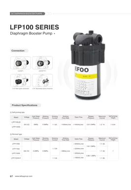 LEFOO 24V Série 100GPD