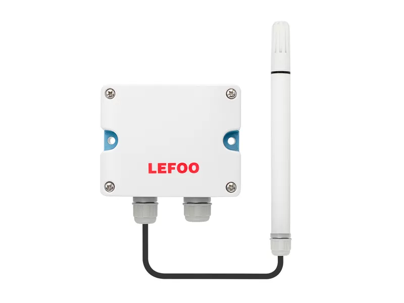 Transmissor de temperatura e umidade com display lfh30 fábrica