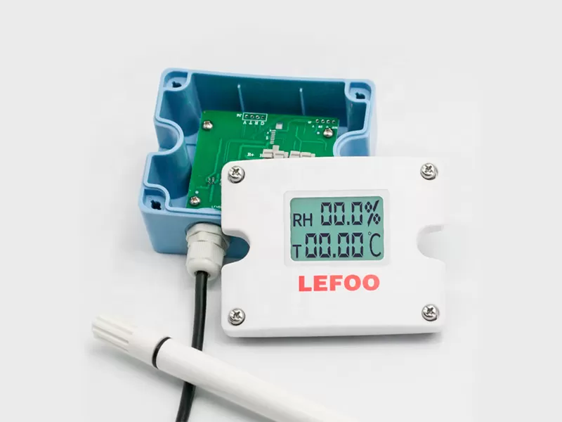 Transmissor de temperatura e umidade com display lfh50 fornecedor