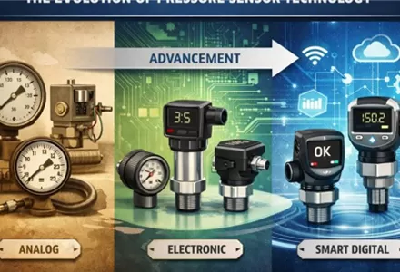 A evolução da tecnologia do sensor de pressão: dos sistemas analógicos aos sistemas digitais inteligentes